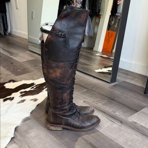 Brown Over the Knee Boots